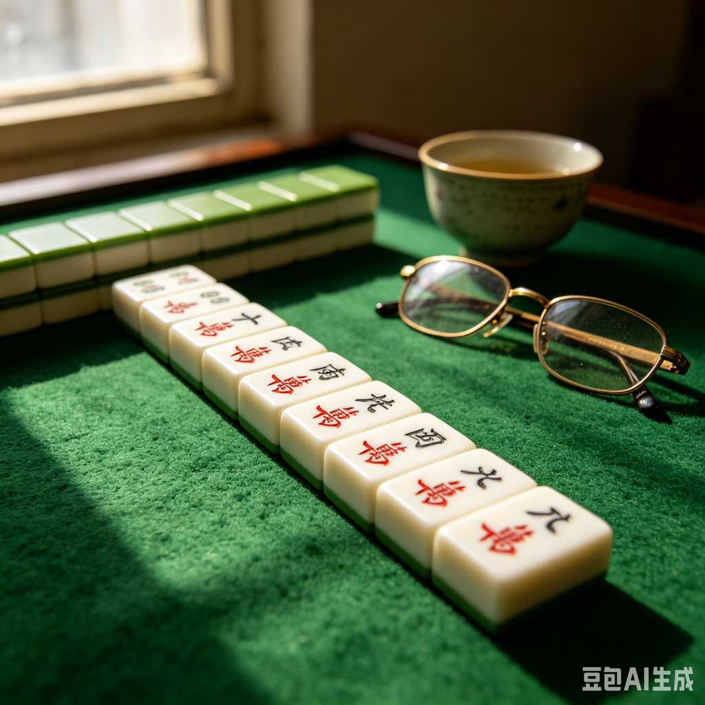 adult senior mahjong game set