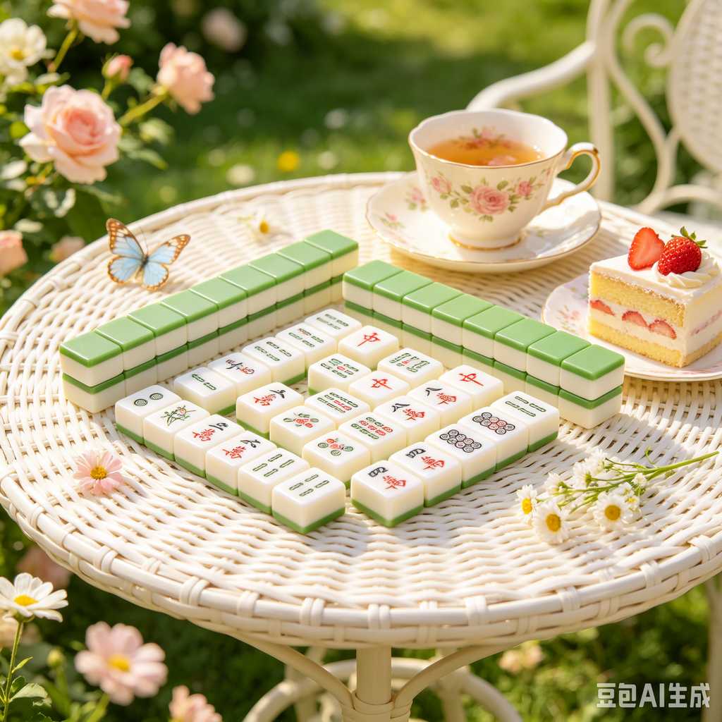retro gift mahjong tiles
