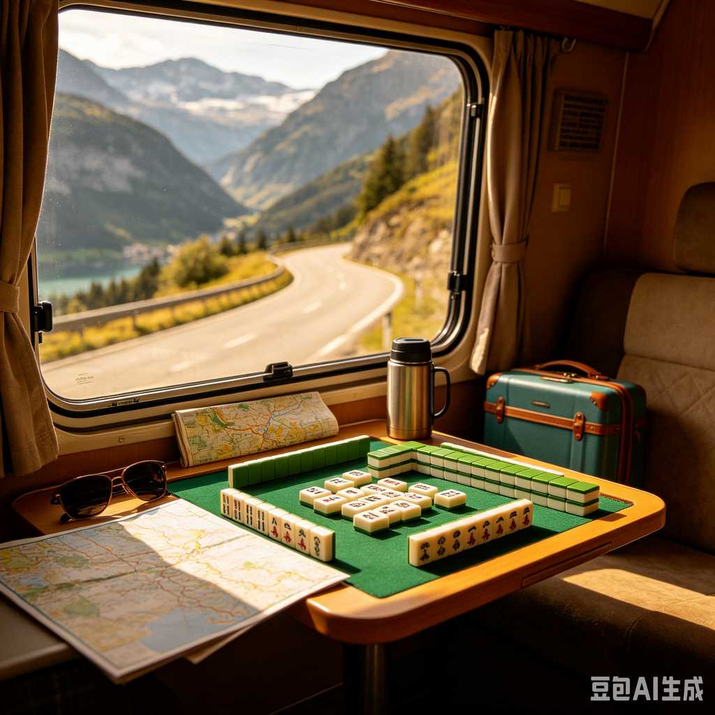 minimal text mahjong set