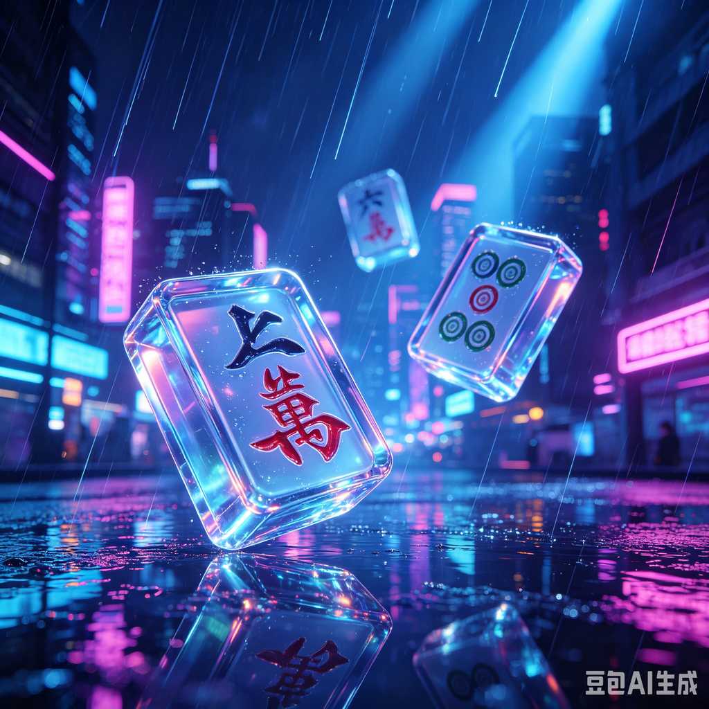colorful mahjong score chips