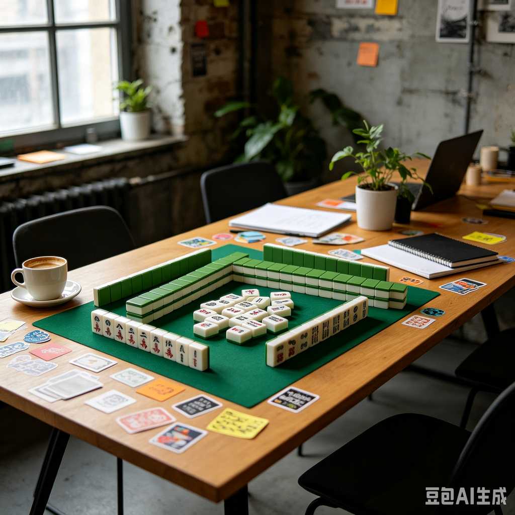 simple style mahjong set