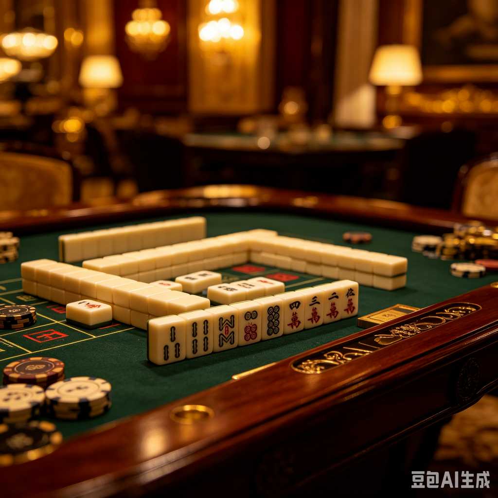 portable luxury mahjong set